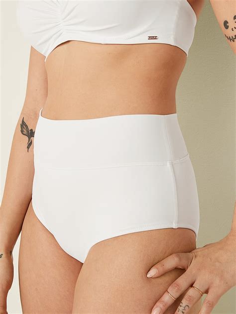 Buy High Waist Shortie Bikini Bottom Order Undefined Online PINK US