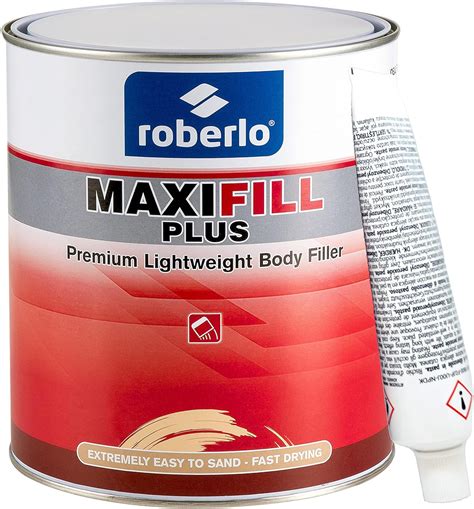 Amazon Roberlo Maxifill Plus Lightweight Body Filler Easy To