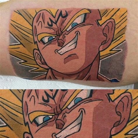 Majin Vegeta Dbz Tattoo Dbz Tattoos