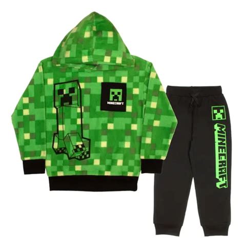 Roupa Para O Minecraft - Conjunto De Roupas Minecraft Creeper Graphic De 2 Peças Para | Frete grátis