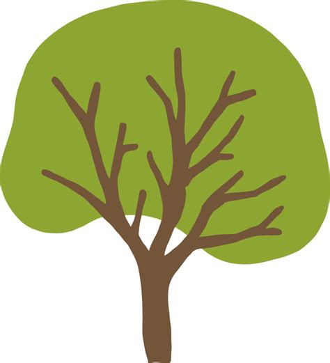 Simplicity Tree Freehand Drawing Png