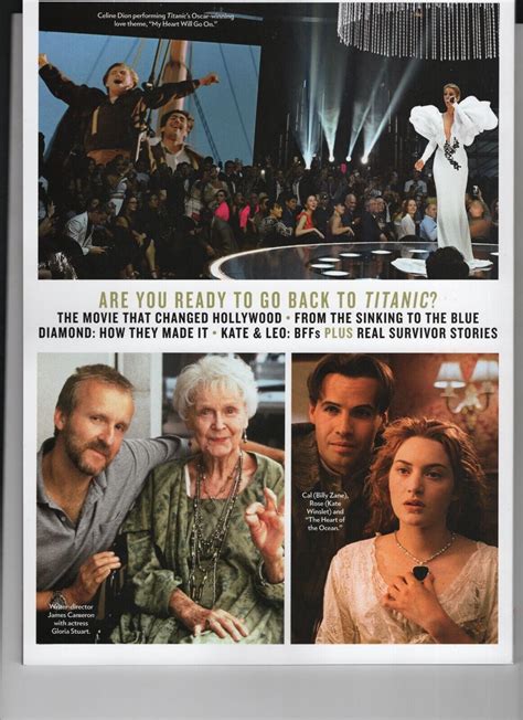 Titanic 25th Anniversary People Magazine 2022 Leonardo Dicaprio Kate