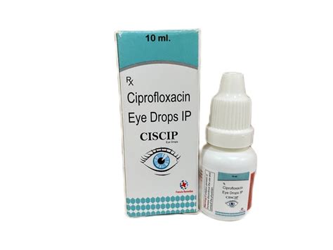 Ciprofloxacin Eye Drops Ip, 10 ml at Rs 16/piece in Haridwar | ID ...