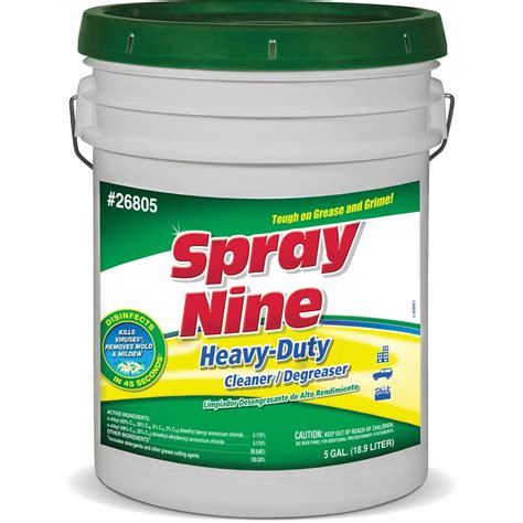 Spray Nine Heavy Duty Cleanerdegreaser Disinfectant Liquid 640