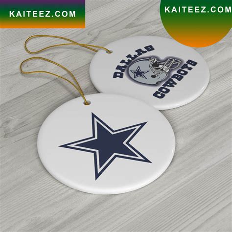 Dallas Cowboys Holiday Christmas Ornament - Kaiteez