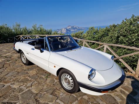 Alfa Spider Duetto Aerodinamica Bianca Exclusive Dreams