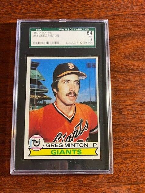 1979 Topps 84 Greg Minton For Sale Online Ebay