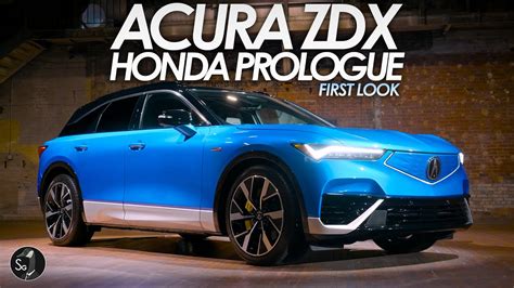 Honda Prologue And Acura ZDX First Look Discussion YouTube