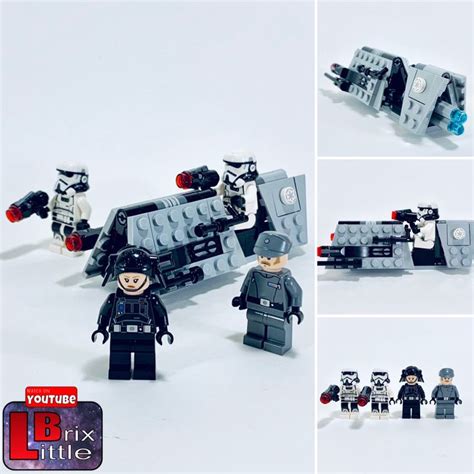 Imperial Patrol Battle Pack Speed Build Lego Star Wars Set Lego