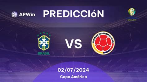 Pron Stico Brasil Vs Colombia Copa Am Rica