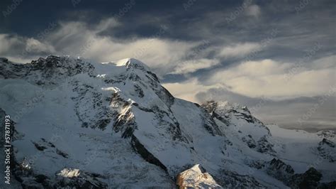 Stunning View Of Matterhorn In Swiss Alps. Stock Video | Adobe Stock