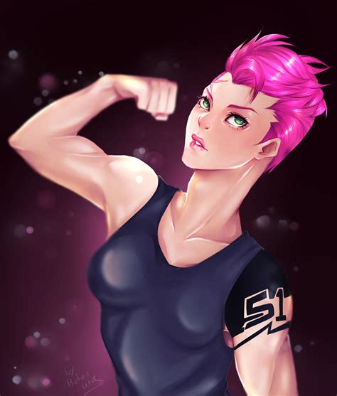 overwatch Zarya by Hika-ritsu on DeviantArt