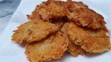 Potato Hash Brown Potato Pancake Quick Evening Snackĺ Youtube