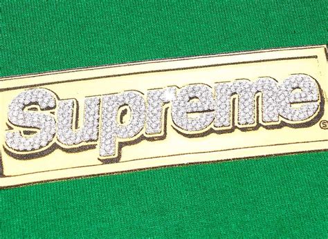 Supreme Bling Box Logo Hooded Sweatshirt Greenを買うならスニーカーダンク