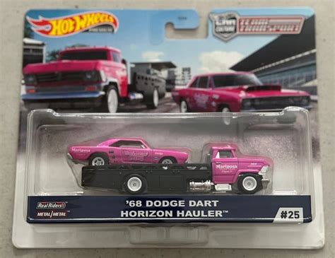 HOT WHEELS PREMIUM Team Transport DODGE DART HORIZON HAULER Car Culture PicClick UK