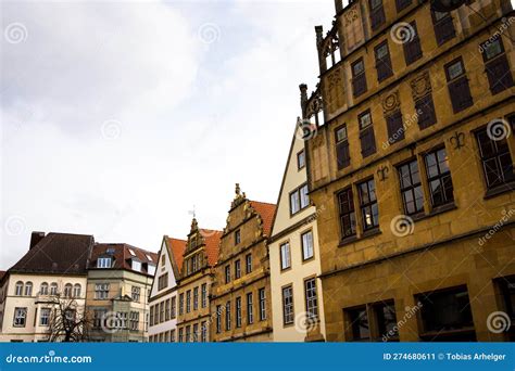 historic german city  bielefeld stock image image  city