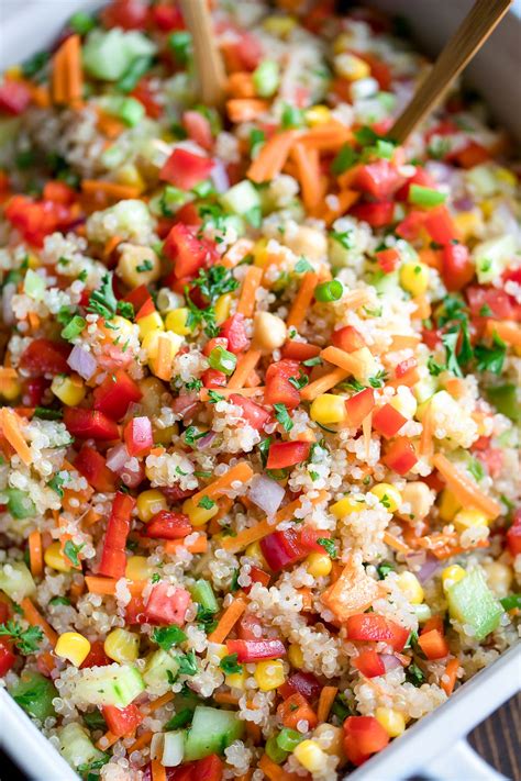 Rainbow Quinoa Salad Peas And Crayons Bloglovin