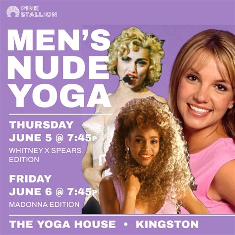 Mens Nude Yoga Kingston Pride Madonna Edition Big Gay Hudson Valley