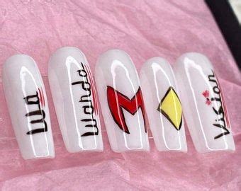 Pin by Julie Fellowes on Nails | Avengers nails, Marvel nails, Cute nails