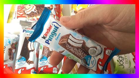 Kinder Pingui Limited Edition Cocos Youtube