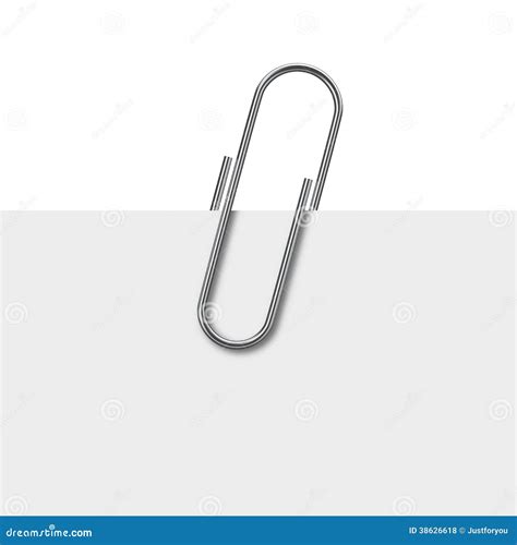 Paper Clip Stock Photo Illustration Of Notebook Clamp 38626618