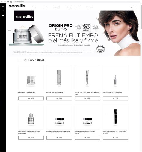 SENSILIS - Cosmetics :: Behance