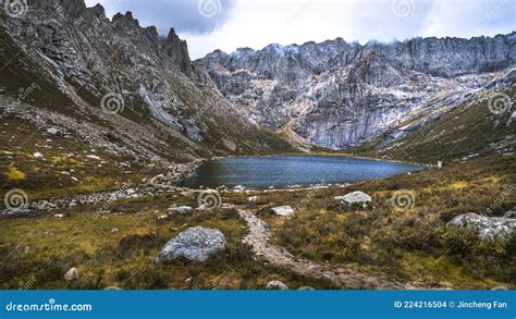 lianbao yeze scenic area southern gansu china stock photo image
