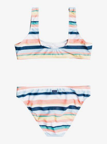 Malibu Story Ensemble De Bikini Bralette Pour Fille Ans Roxy