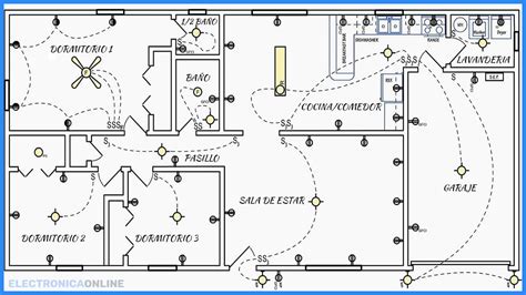 Diagrama Electrico De Una Casa Residencial Total Imagen