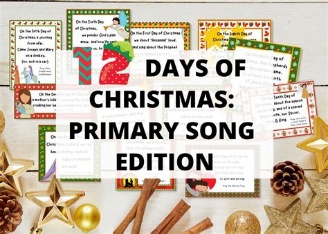 Twelve Days of Christmas: Primary Song Edition