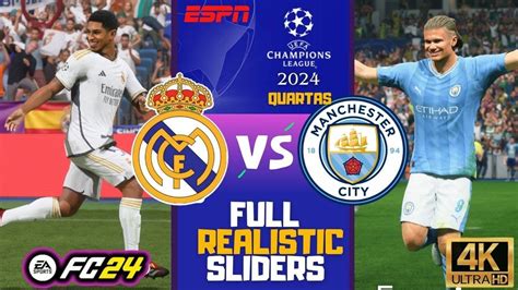 EA FC 24 Ll Manchester City X Real Madrid Next Gen UEFA Champions