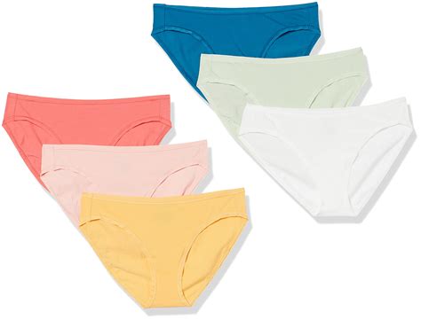 Amazon Essentials Women S Cotton Bikini Brief Underwear Available In Plus Size Multipacks