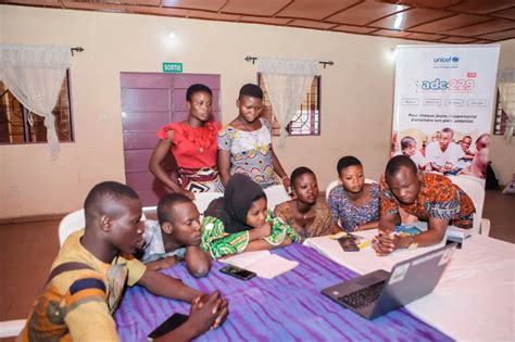 Unicef Benin On Twitter Jeunes R Partis En Quipes