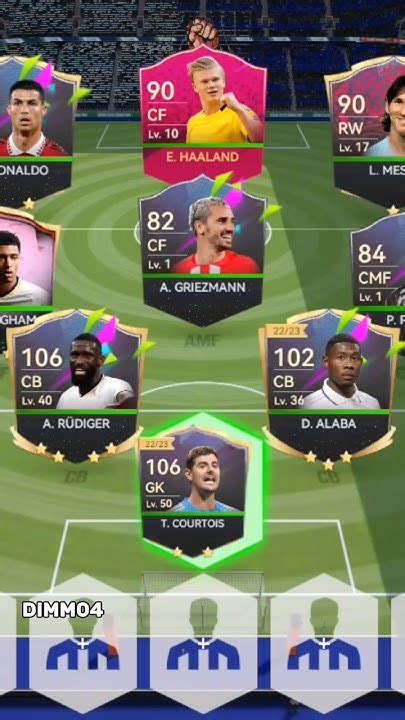 Legendary Celebration Squad 🕺 4 2 1 3 Formation Total Football 2023