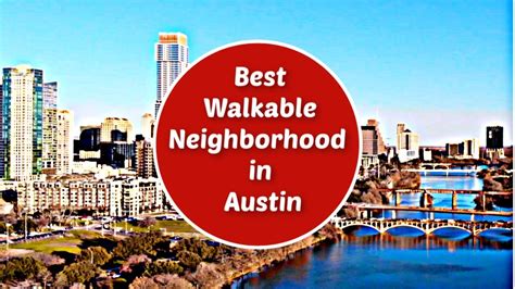 Best Austin Neighborhood For Walkability Creek Ridge Youtube