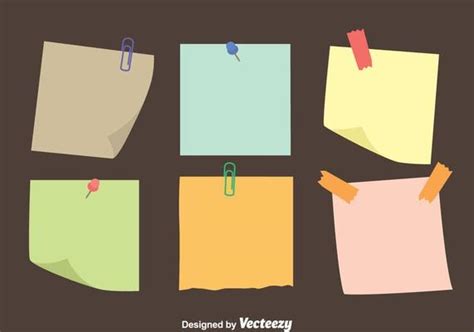 Post It Note Vector Art, Icons, and Graphics for Free Download