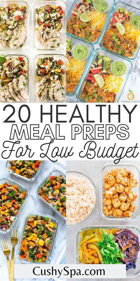 20 Cheap Meal Prep Ideas For Low Budgets Artofit