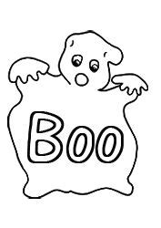 Ghost Saying Boo Clipart | Free download on ClipArtMag