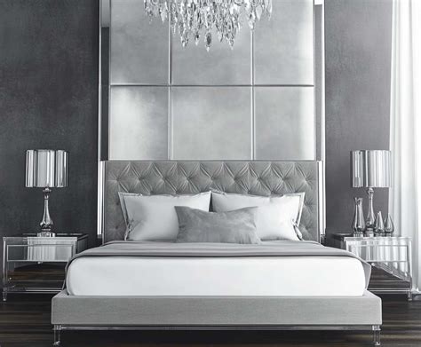 9 Silver Bedroom Design For Couple In Modern Elegance • 333 Inspiring Lifestyle Ideas