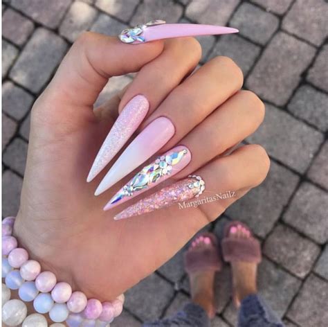 Pin By Nae On Nails Bling Nails Exotic Nails Glitter Nail Art