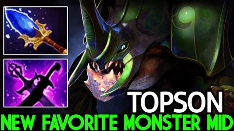 Topson Primal Beast New Favorite Monster Mid Imba Scepter Dota