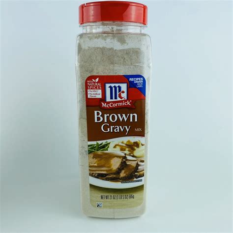 Lot 2 Bottles Mccormick Brown Gravy Mix 21 Oz 595 G Each New And Fresh