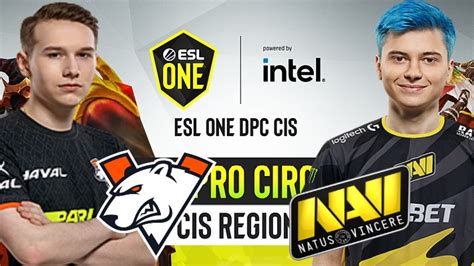 DOTA 2 RU Virtus Pro Vs Natus Vincere Bo3 ESL One DPC 2021 CIS S2