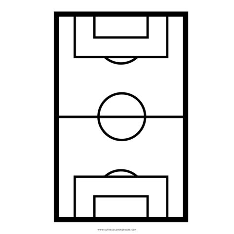 Campo De Futebol Desenho Para Colorir – Coloring City