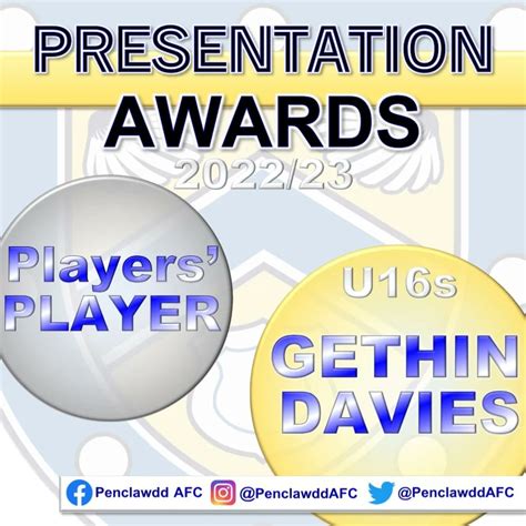 Penclawdd AFC On Twitter Presentation Up Next For Our U16s Is