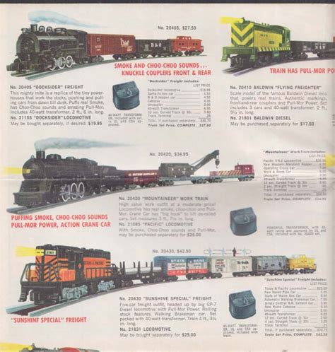 American Flyer S Gauge Electric Trains Catalog Folder