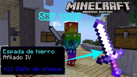 La Espada Op En Skywars Skywars Cubecraft Minecraft Bedrock Youtube