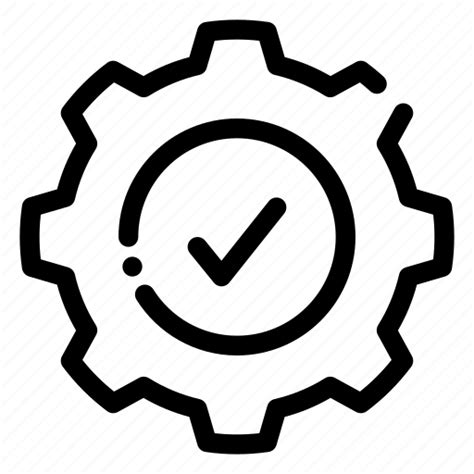 Gears Productivity Optimization Streamlining Process Icon