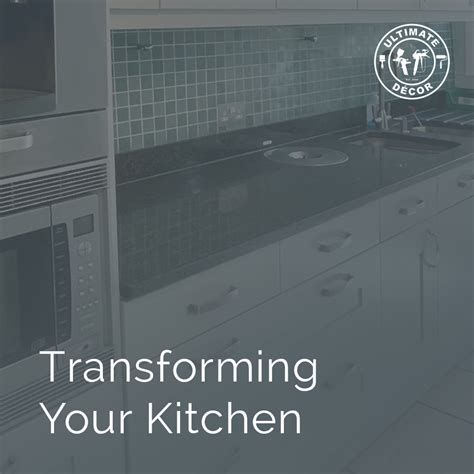 Transform Your Kitchen - Ultimate Décor | Spray Painters and Kitchen ...