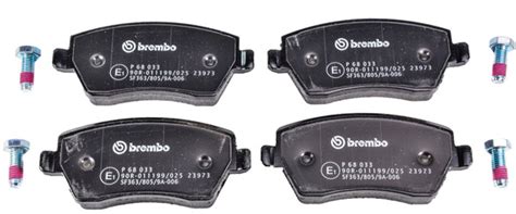 Колодки тормозные Brembo P68033 - купить по низким ценам в интернет ...